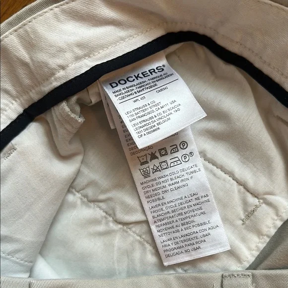 Men's Tan Pants - Picture 5 of 6